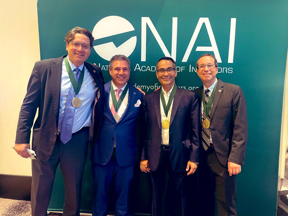 Nicholas A. Peppas (@npeppas) on Twitter photo Congratulations to four biomedical giants inducted to Natl Academy of Inventors. Guo Traverso, Omid Veiseh, <a href="/khademh/">Ali Khademhosseini</a> Dan Congratulations to four biomedical giants inducted to Natl Academy of Inventors. Guo Traverso, Omid Veiseh, <a href="/khademh/">Ali Khademhosseini</a> Dan