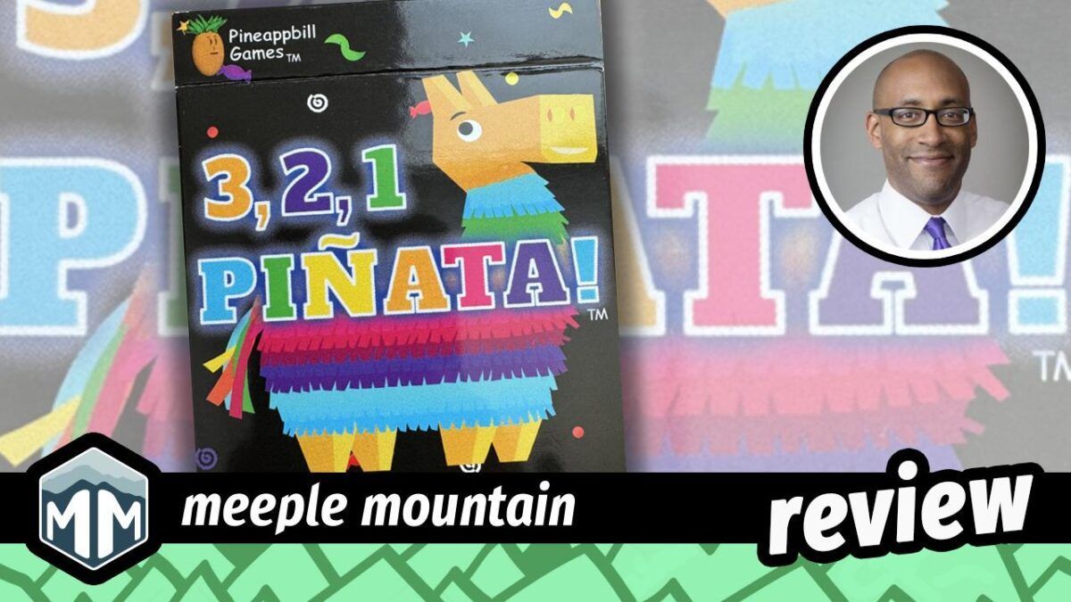 meeplemountain's tweet image. Join @justinbellsays for his review of 3, 2, 1 Piñata, a strategic card game published by Pineappbill Games.
meeplemountain.com/reviews/3-2-1-…

#BoardGames #CardGame #PartyGame
2/5 ★
