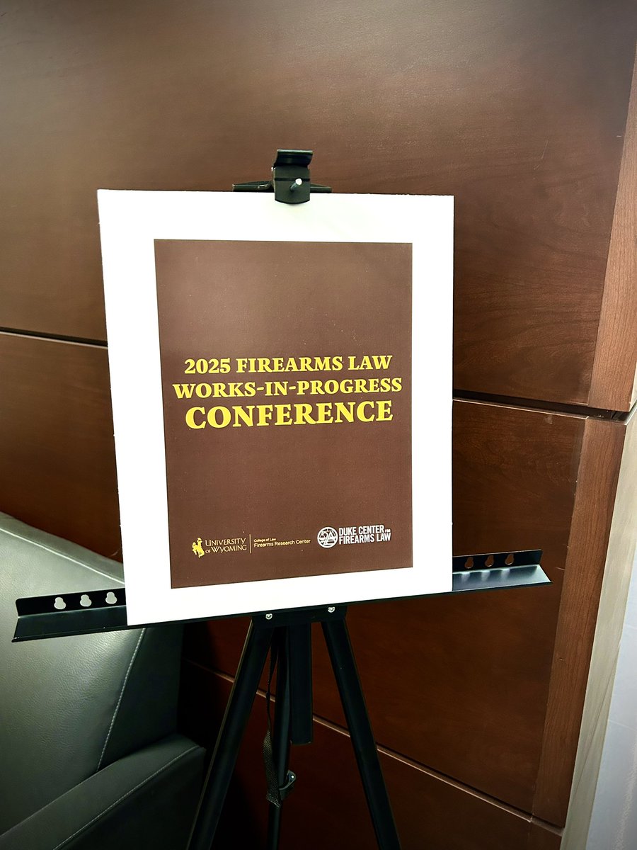 HeldenKETTER's tweet photo. It was a pleasure and a privilege to present my upcoming law review article at @uw_law University of Wyoming College of Law, forthcoming in @uofcincy University of Cincinnati College of Law Review.
-Christian Ketter–@uiclaw University of Illinois Chicago School of Law https://t.co/P2NgIBm6KE