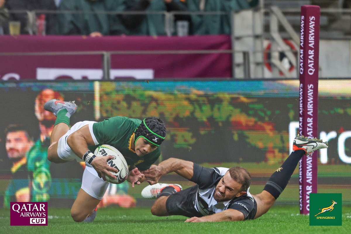 Things we never get tired of seeing 👏
#Springboks #ForeverGreenForeverGold #BARvRSA
