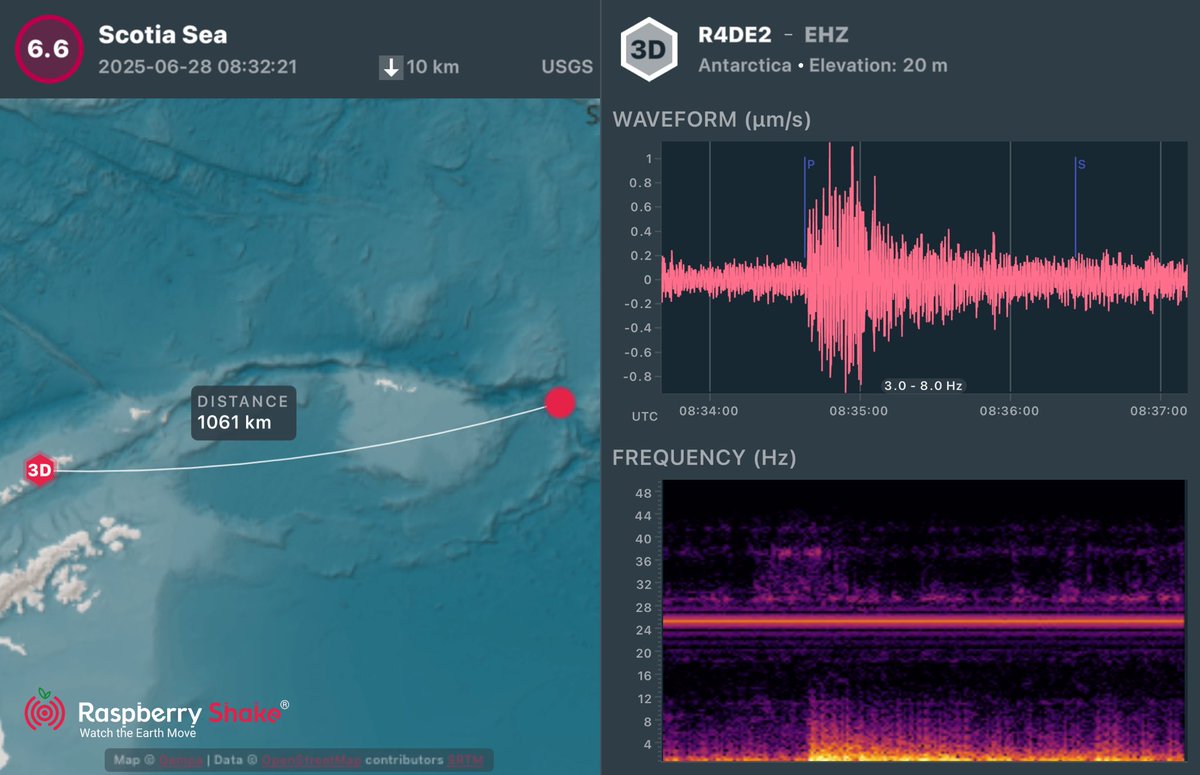 Leda Sánchez Bettucc (@ledasb) on Twitter photo #Earthquake recorded on the #RaspberryShake #CitizenScience seismic network. See what's shaking near you with the <a href="/raspishake/">Raspberry Shake</a> #ShakeNet mobile app #Earthquake recorded on the #RaspberryShake #CitizenScience seismic network. See what's shaking near you with the <a href="/raspishake/">Raspberry Shake</a> #ShakeNet mobile app