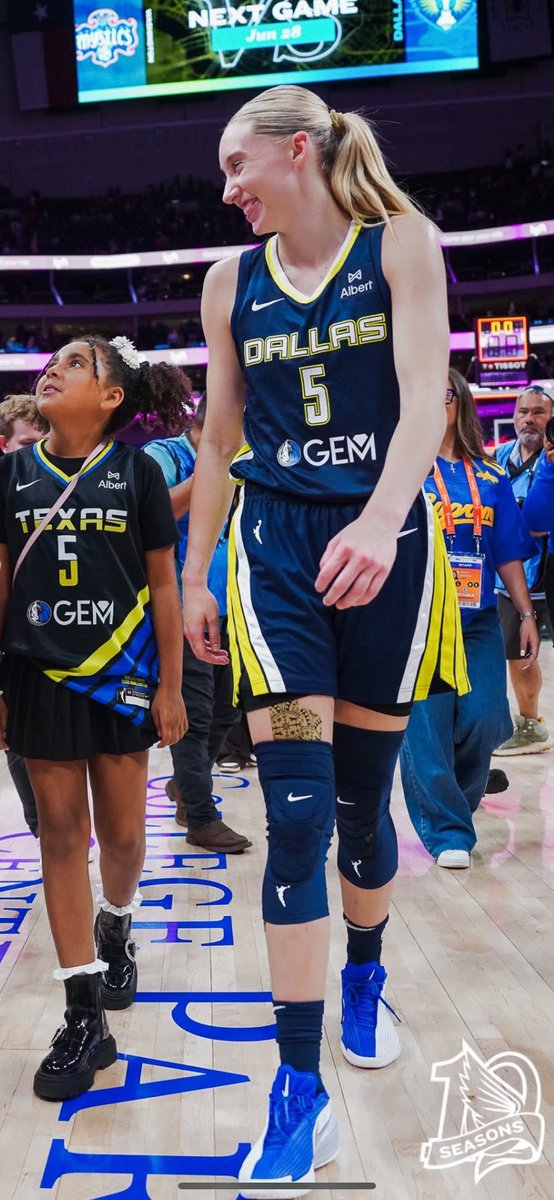 Not to brag or anything, but <a href="/paigebueckers1/">Paige Bueckers</a> and I wear the same ktape 💁🏻‍♀️