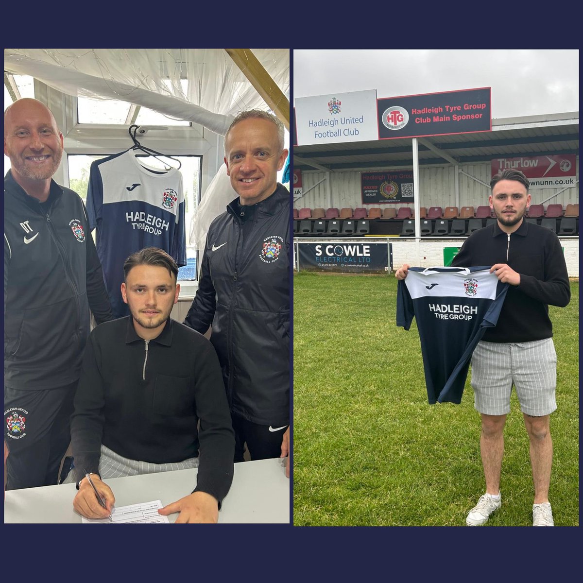 Hadleigh United FC tweet media