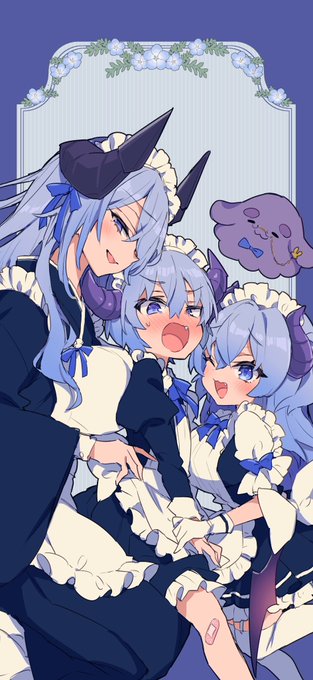 😈𝙷𝙰𝙿𝙿𝚈 𝙱𝙸𝚁𝚃𝙷𝙳𝙰𝚈😈
お誕生日の主役なのに何故かメイド服を着させられてしまう息子描きました🫶✨

待ち受けサイズなので是非待ち受けにして更にチロルニアくんを辱めてください()

どの姿のチロルニアくんも大好きすぎる
生まれてきてくれてありがとう

#おおや魔王城 