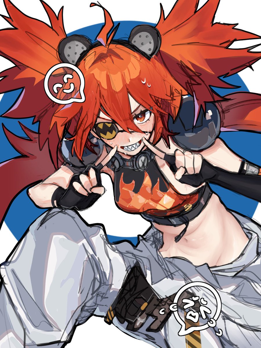 #ゼンゼロ 
「ごめんって！笑えほら！笑え！」