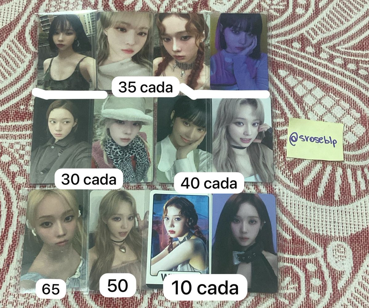 VENDA/ VENDO
- valor da imagem + frete 
- ⁠tenho somente feedbacks positivos no meu ig: <a href="/sroseblp/">frosies🍋</a>
<a href="/tradingcardkpop/">Trading Card 🇧🇷 ➷Troca e Venda➷</a> <a href="/vendaetrocaGGS/">vendas e trocas girl groups & solistas.</a> <a href="/vendaetrocakpop/">VENDA E TROCA KPOP</a> rt ??