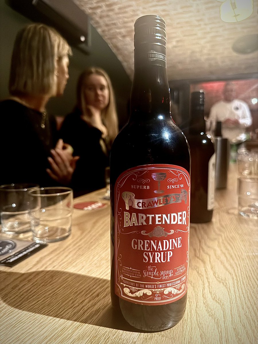 *📸 pics from our event,  introducing #CrawleysSyrups 🍹 Thanks to Jason from Crawley’s, the team from #basespiritscollective and our hosts @ sebbs❣️Serious #Syrups for Serious #Bartenders Available now, crafted in 🇦🇺 *Each bottle is made with a rich 65% Brix sugar concentration.