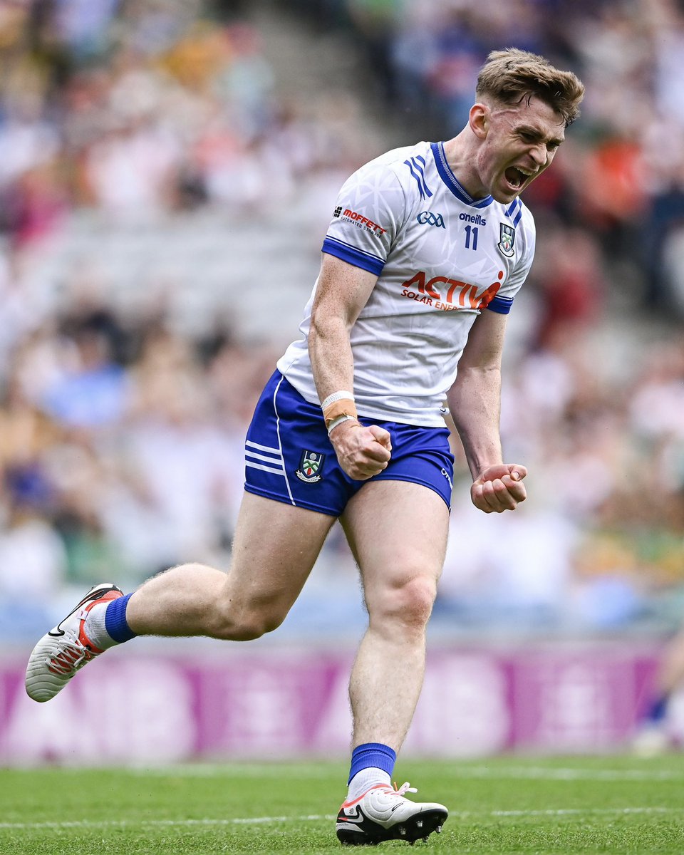 officialgaa's tweet photo. The Farney men lead at the break 🫡 #DONVMON https://t.co/sG42Y8ibvY