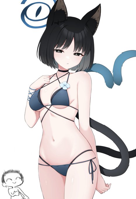 水着キキョウ描いたよ 