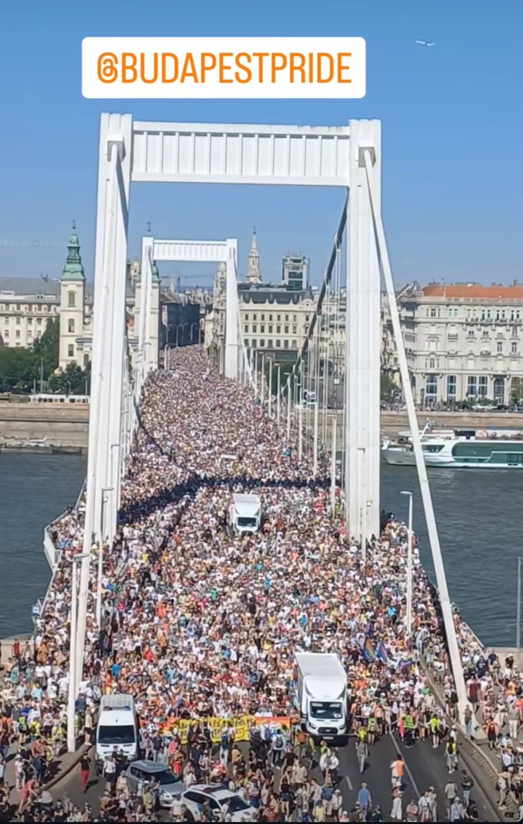 🇭🇺 #BudapestPride2025 🌈