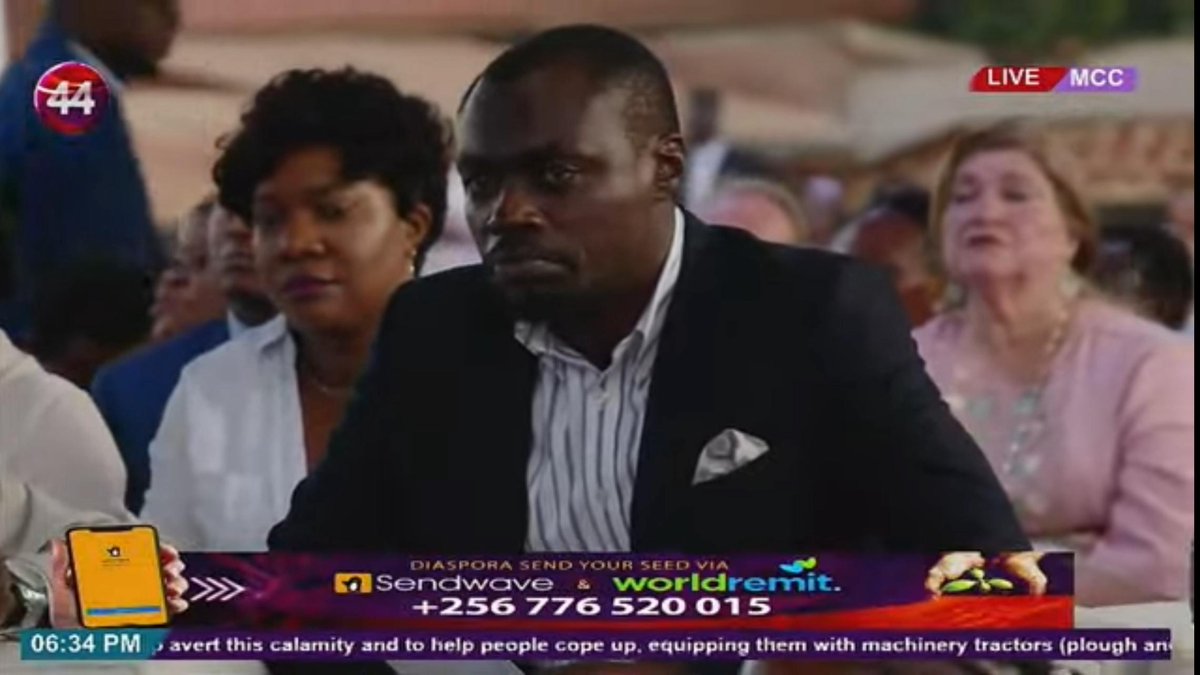 Apostle Grace Lubega is also in attendance of Benny Hinn in Uganda Service - Day 2 at Miracle Center Cathedral. 🔥😊
