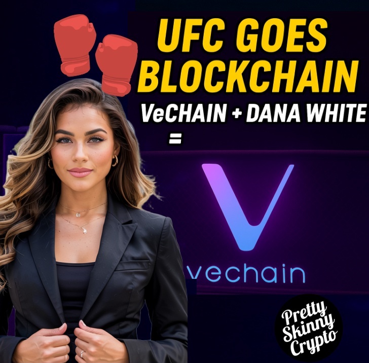 pskinnycrypto's tweet photo. VeChain x Dana White: The UFC Just Went Blockchain — Is VET Ready to Explode?

VeChain is making big moves—and this time, the UFC is in the ring. Dana White has officially joined VeChain as an advisor, and the partnership could take blockchain adoption mainstream. From PoA 2.0 upgrades to enterprise backing from giants like Walmart China, BMW, and PwC, VeChain is no longer just a sleeper project—it’s positioned for breakout growth.

In this report, Coral from Pretty Skinny Crypto breaks down what this means for VeChain’s future, real-world adoption, and VET price predictions.

Smash that like button, follow, and subscribe for more. This is not financial advice. Always do your own research. Visit: https://t.co/fdrulupyw5 for more crypto insights.

#VeChain #VET #DanaWhite #UFC #CryptoNews #BlockchainAdoption #VeBetterDAO #PrettySkinnyCrypto #Altcoins2025 #CryptoUpdate #CoralReports