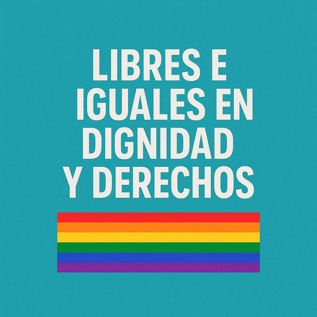 Orgullo es resistencia, igualdad y libertad. Porque todas las personas merecen vivir sin miedo, con dignidad y con derechos plenos 🏳️‍🌈🏳️‍⚧️

#DíaDelOrgullo #SolucionesEsIgualdad #LibresEIguales