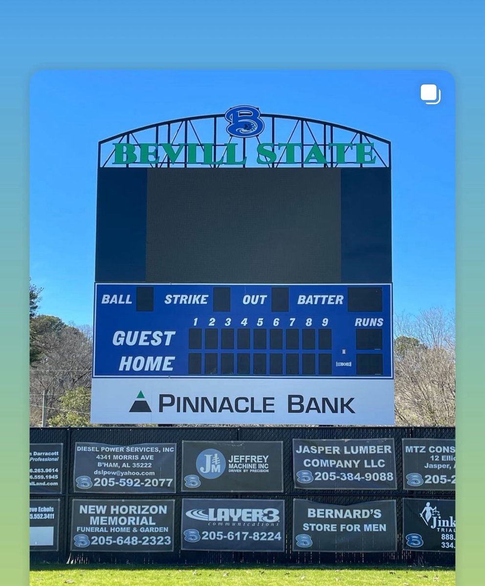 BoostrDisplays's tweet photo. Softball and Baseball is right around the corner, now is the time for the Boostr Upgrade! @SAUBaseball @SAUSoftball @bevillstate @BamaStateSB https://t.co/2xKkaAuAwf