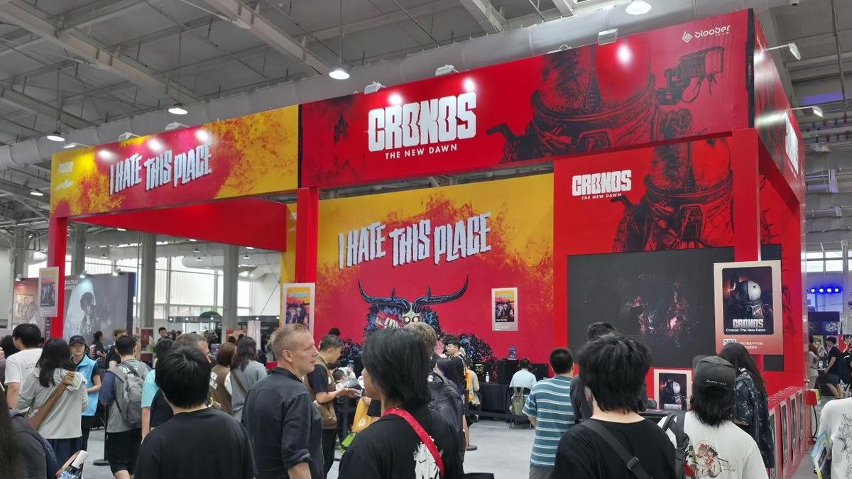 BlooberTeam's tweet image. 🎮 Day one of G-Fusion 2025 is behind us! 💥 Emotions are high, we've had amazing conversations with players, and the energy is incredible! Together with the @BMGhorrors team, we’re showcasing: @CronosNewDawn and "I Hate This Place" — and we’re thrilled by the reactions!
👉 Keep…