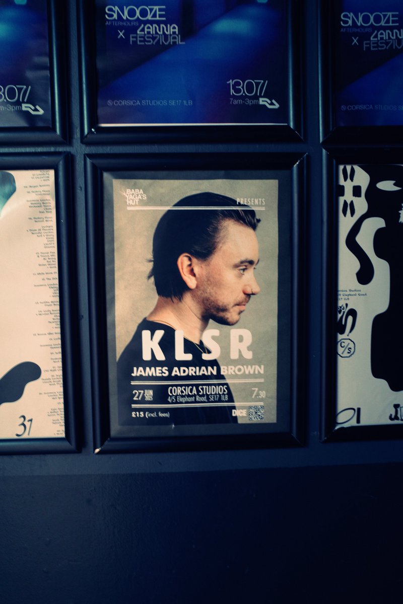 jamadrianbrown's tweet image. Jumped out of the studio and over to London last night for what turned out to be an epic gig. Huge thanks to KLSR, @byhut and @Corsica_Studios for having me. Pure joy, ace venue, big volume, and great chats afterwards. KLSR was on another level 🙌