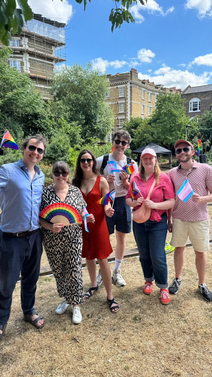 Southwark Labour was out supporting #SouthwarkPride today in Mint Street Park. 

Southwark welcomes everyone, and we celebrate and stand with our LGBTQ+ community. 🏳️‍🌈🏳️‍⚧️