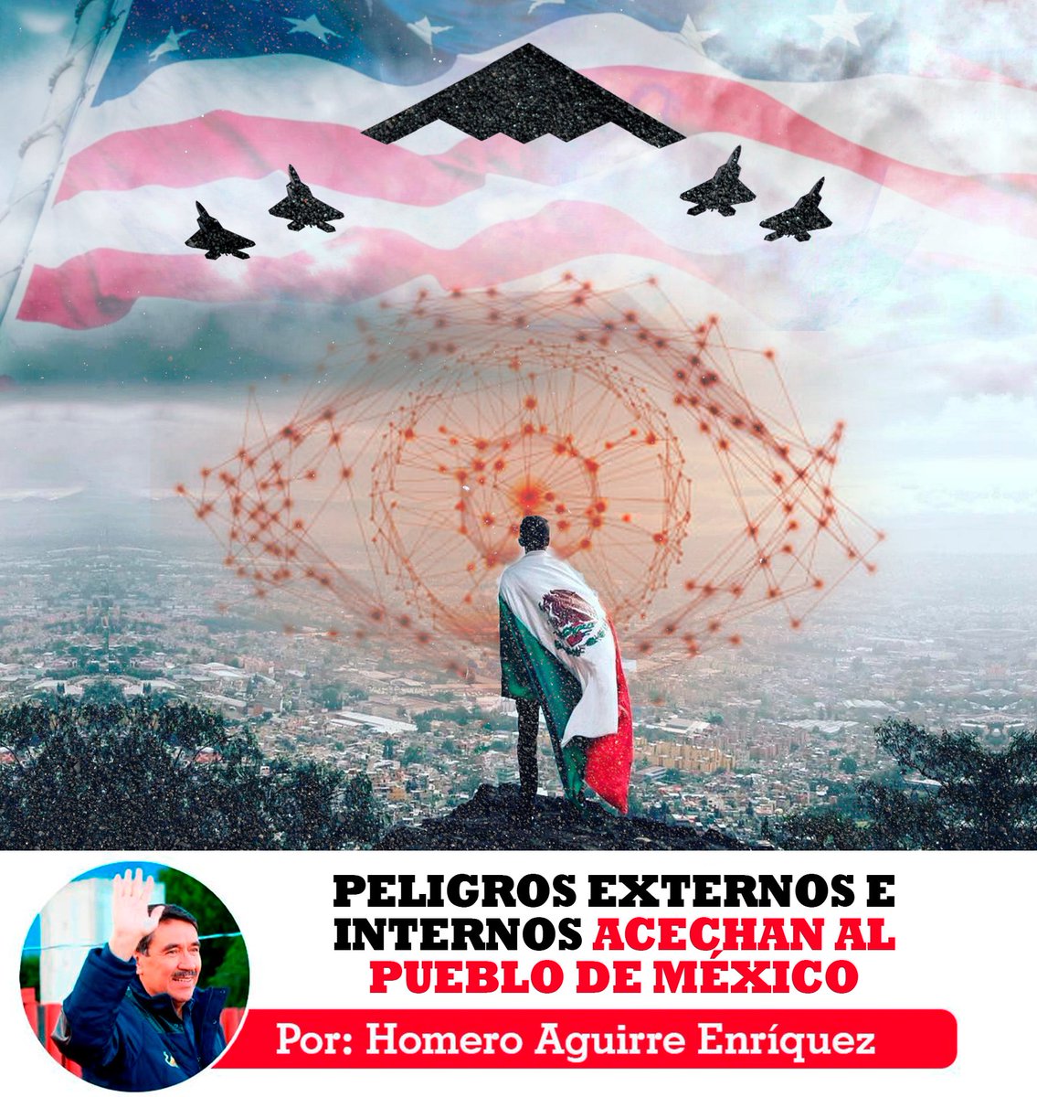 La política interna de nuestro país se enrumba cada vez más hacia acciones de control (...) ; No hay plan ni acciones para volver a México independiente, vigoroso, culto, bien preparado científica, cultural y militarmente para mirarse cara a cara como iguales con otros países del