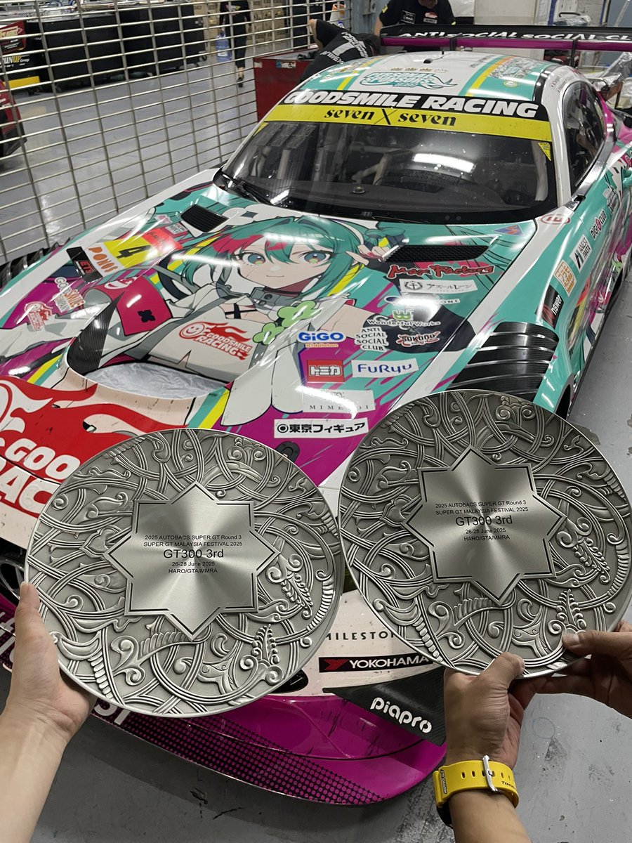SuperGT第3戦セパン🇲🇾ありがとうございました！！ 3位表彰台