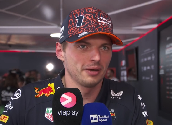 verstappenews's tweet photo. Max about giving Bortoleto a slip-stream at the end ❤️

"My lap was already ruined, I saw him behind me, and he has had a really good weekend, so I thought, let me help him a bit." https://t.co/2xCPbaLhJc