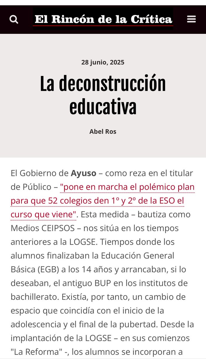 En el blog: La deconstrucción educativa elrincondelacritica.com/2025/06/28/la-… vía <a href="/RCritica/">El Rincón de la Crítica</a>