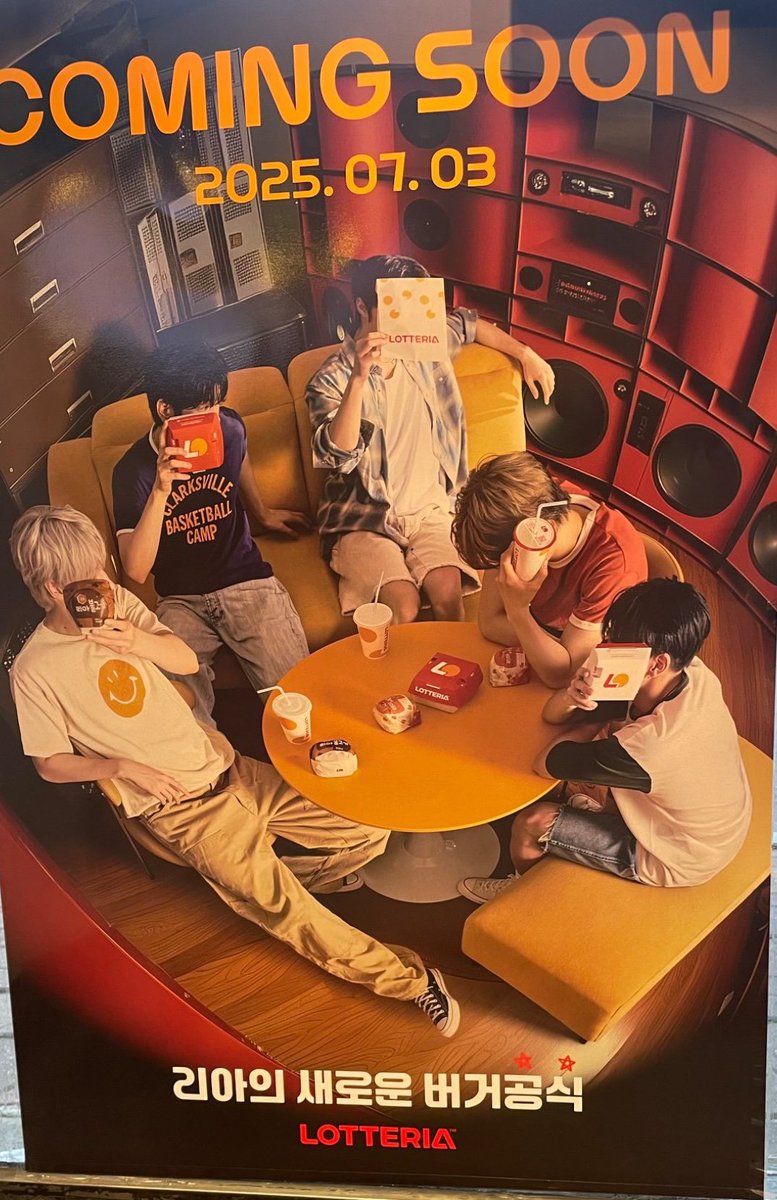 얘들아 . .투바투랑 롯데리아라니🫰🫰
롯데리아 현명한 선택 축하드립니다