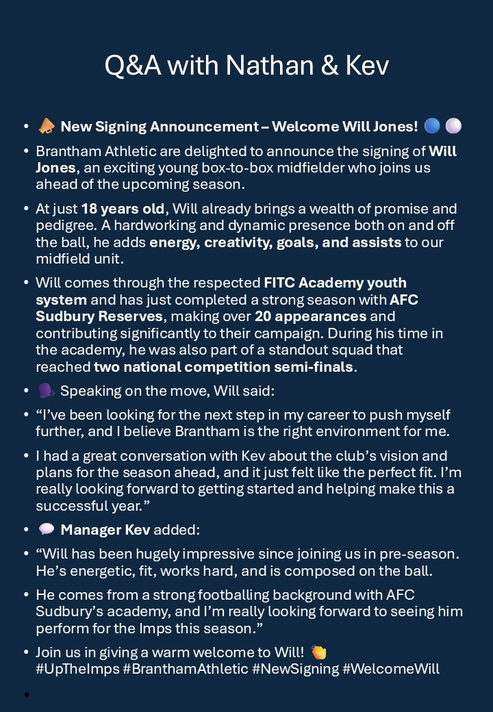 Brantham Athletic FC tweet media