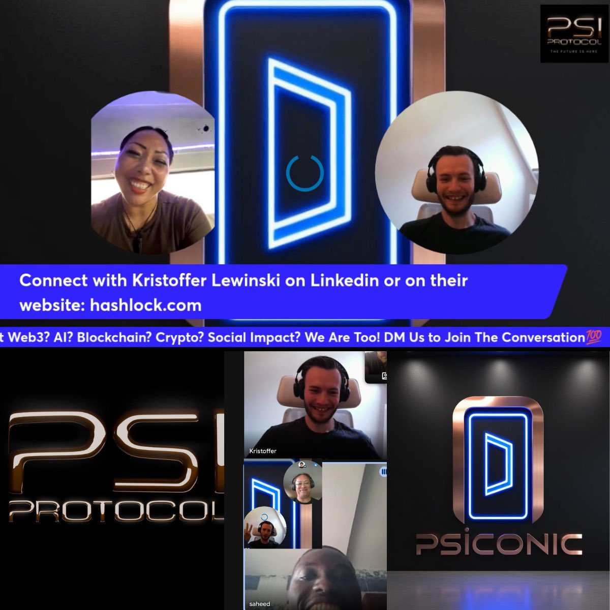 millicentpsi's tweet photo. Well that was fun!
Thanks @Kq_risk from @Hashlock_ for being our guest on 3rd episode of
PSICONIC:
🛡️Leadership
🌐Web3
🌎Impact Arena
Are You Next?
@psiprotocolhq
#DePIN #Blockchain #refi #defi #ai #Security #hashlock #community https://t.co/pnKzqQkxqQ