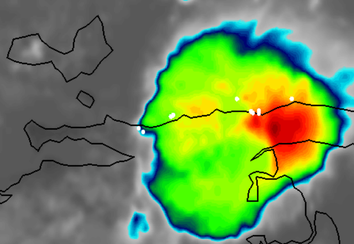 ClimaMgta's tweet image. Así se observa la nubosidad que está saliendo desde el Estado Sucre en dirección hacia la isla de Margarita. (Foto + Satélite)

#28jun 11:45 am #reporterlive 

Vía @bmwplaya