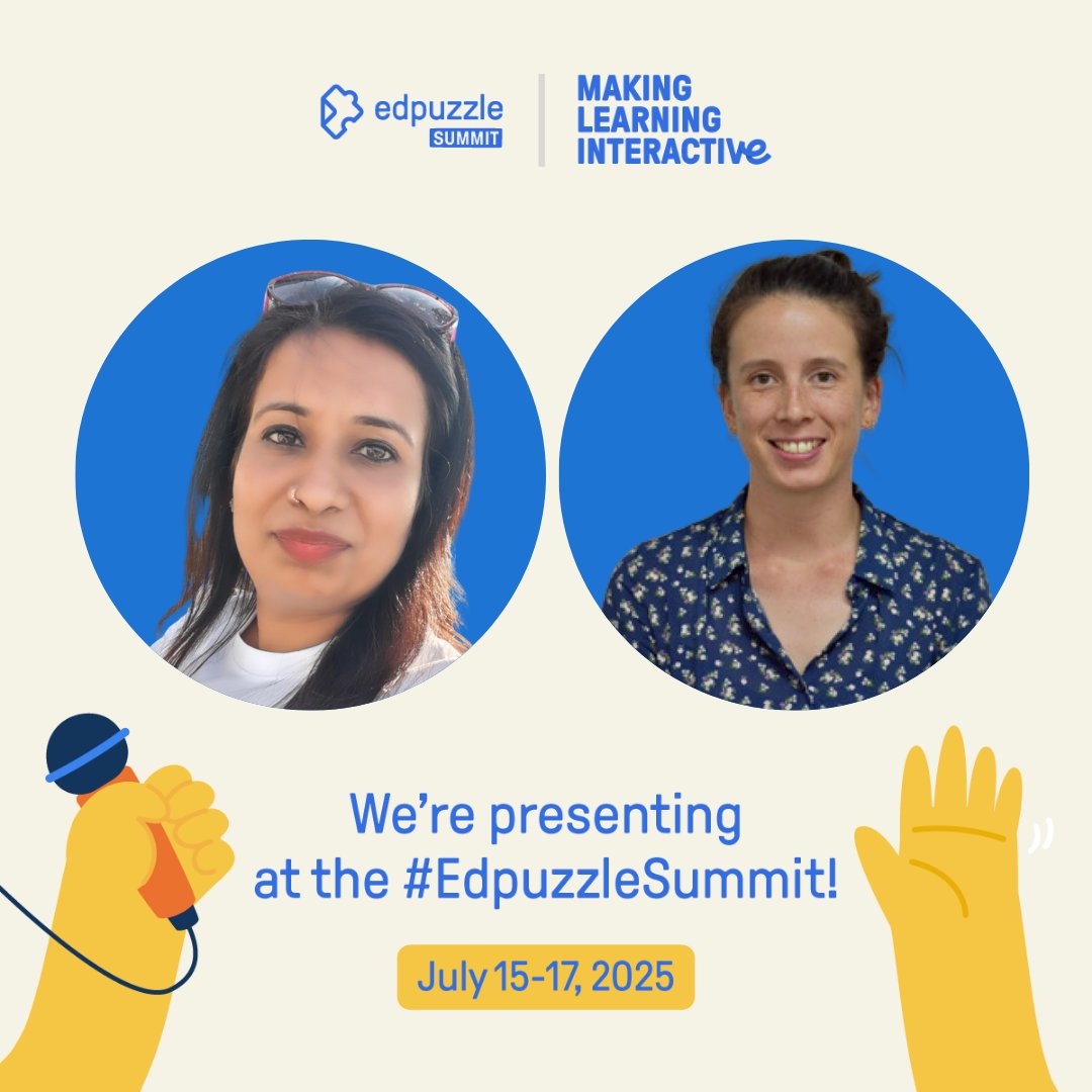💛We are presenting at the #EdpuzzleSummit !💛
✨Preeti and I will share out about #FlippedLearning ✨

✍️Register here:
👇👇👇
🇬🇧English: bit.ly/EdpuzzleSummit…

🇪🇸Spanish: bit.ly/InscripcionEdp…

@Edpuzzle <a href="/MannyDiscoTech/">Manny Curiel (He/Him/El)✨ 🏳️‍🌈 SpringCue 🔜 ISTE</a> <a href="/MajoTechMaker/">Majo Araujo</a> <a href="/FlippedTECHer/">Jesús Sánchez</a>