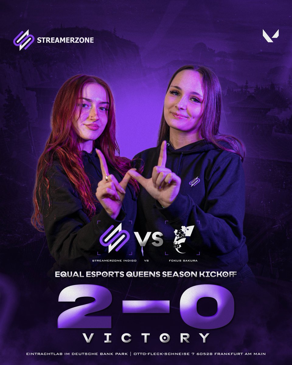 ⚡️VICTORY⚡️

2-0 win! Solid performance by our players!

🏆<a href="/projectvgg/">PROJECT V</a>
🆚<a href="/FOKUSValorant/">FOKUS VALORANT</a>

#Streamerzone #VALORANT #EEQ #Esports