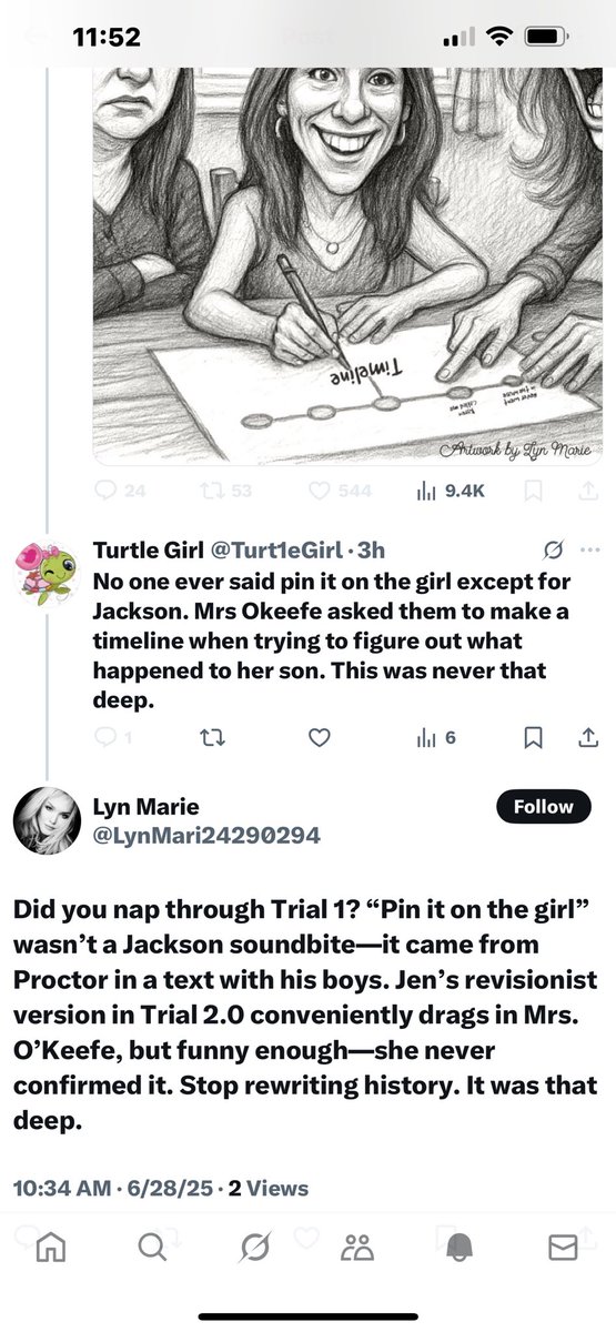 I’ve yet to get any texts nor video where Michael Proctor actually said these words. I tried to ask this woman, but she blocked me before I had the chance 😂😂 

#KarenRead