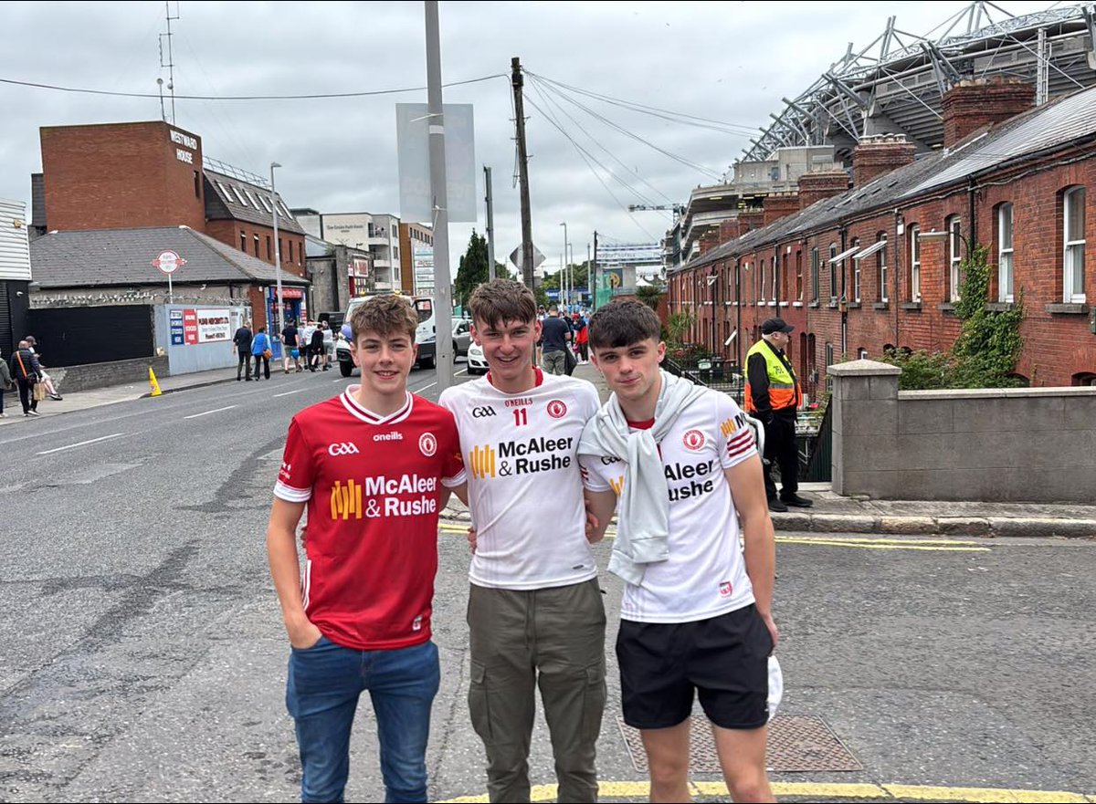 wearetyronespt's tweet photo. We’re 90 minutes from throw-in and the fans are streaming in to Croke Park. Follow We Are Tyrone for updates and check out the Tyrone Herald on Monday for full coverage of the big game against the Dubs. Photo by Davy Ralston https://t.co/zDVdKjiahR