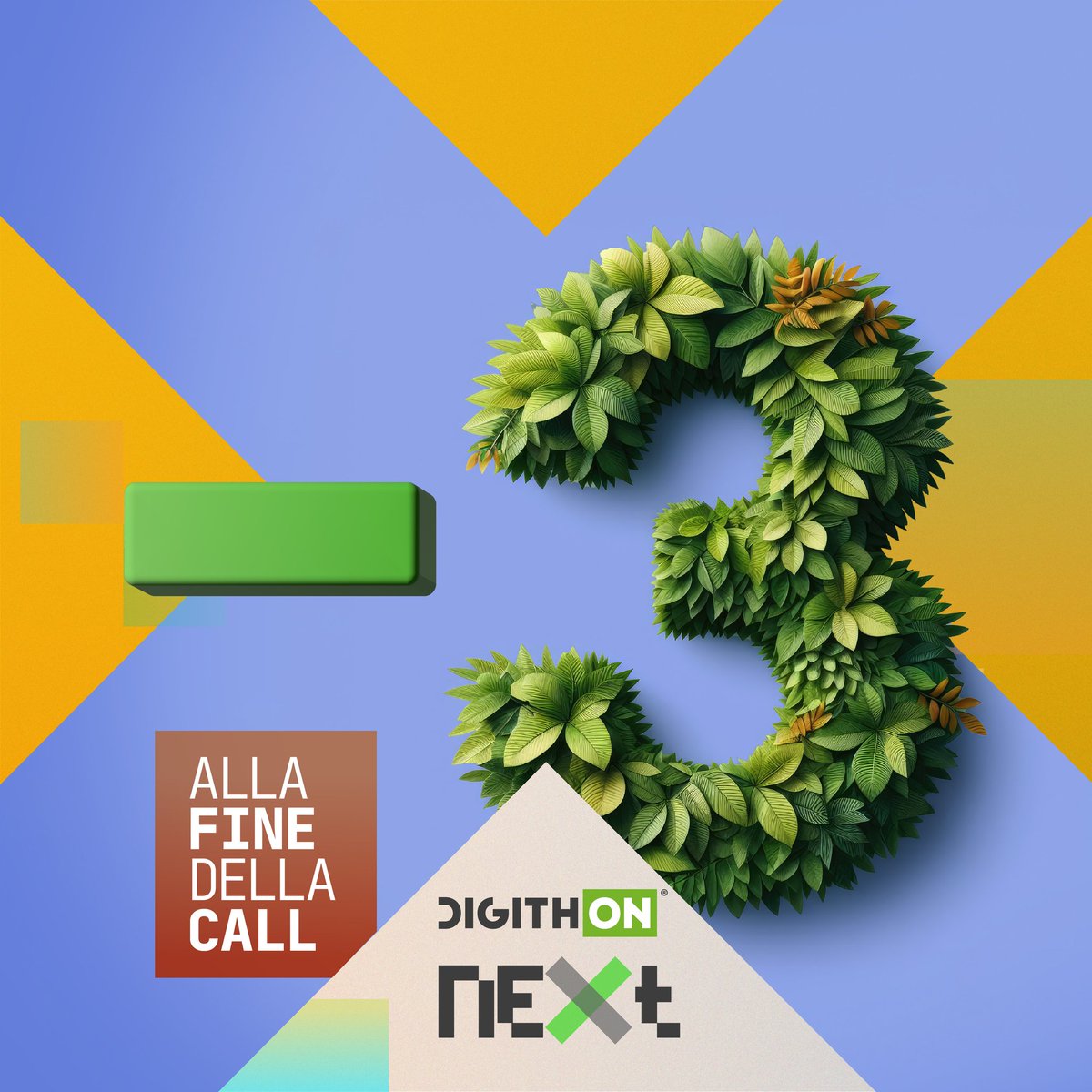 🫵⏳️ Hai tempo fino al 30 giugno: vai su digithon.it 

#Next #DigithON2025