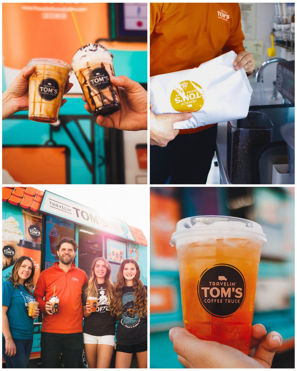 With their daughters by their side, Matt and Jessica Douglas of Travelin' Tom’s Coffee Truck turned their hustle into a full-on family operation.

We’re just glad we get to ride along for the journey. Read their story on our blog: hubs.li/Q03rwtSW0