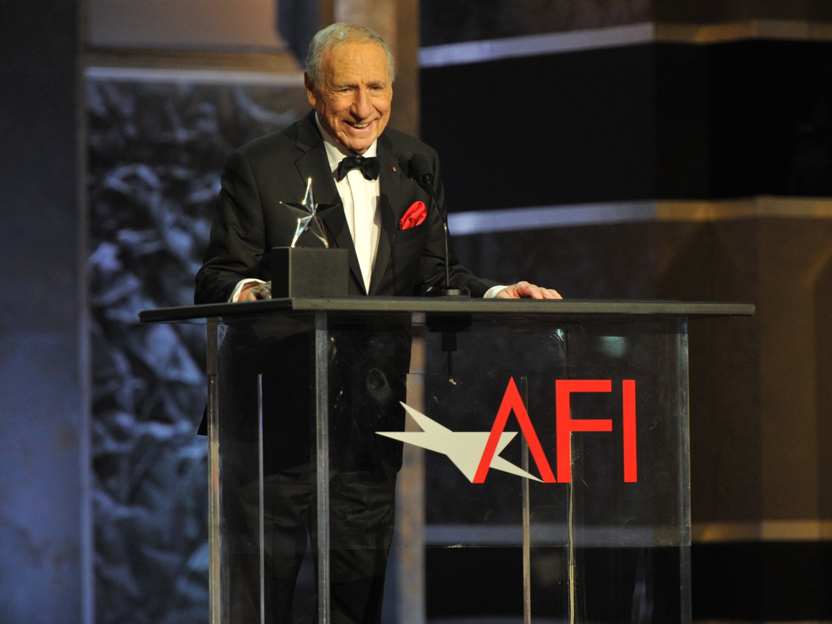 🎉 99 years of laughter! Happy birthday to the 41st recipient of the #AFILife Achievement Award, Mel Brooks, a true icon who’s filled our screens and hearts with joy for generations. What’s your favorite #MelBrooks film?