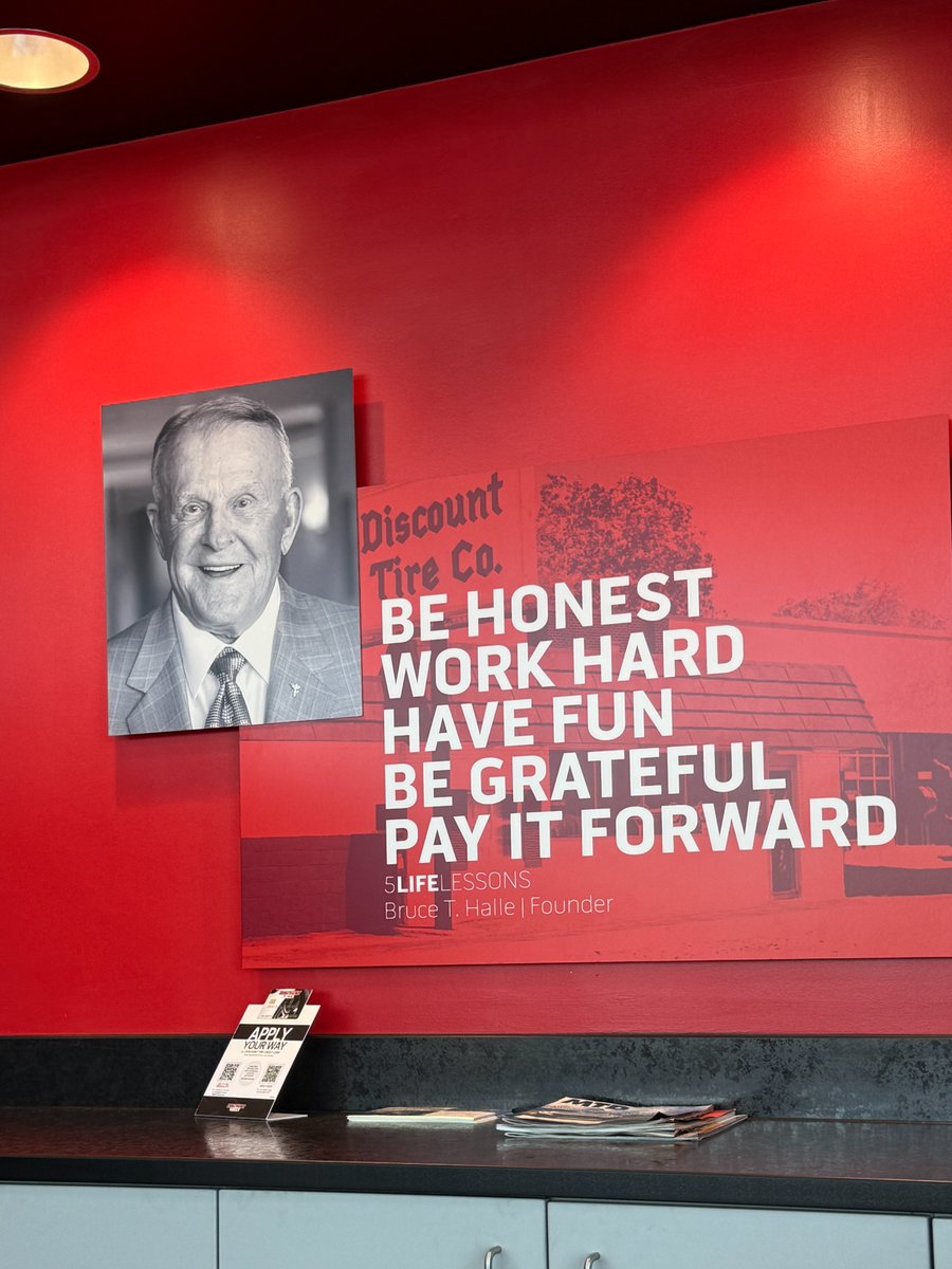 Getting new tires and see this.... great advice Bruce! 🙏
Have a great weekend everyone!! ❤️