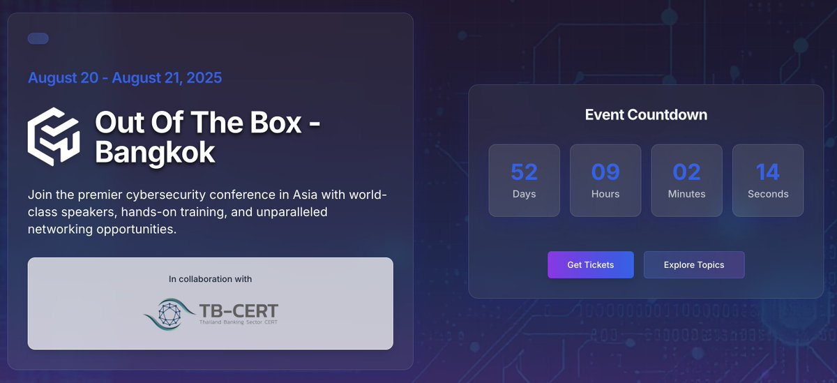 CFP Directory: Connect speakers with events and help organizers find the perfect speakers. A dual-purpose platform for the entire tech community - cfp.directory

Whether you're a speaker looking for your next opportunity or an organizer seeking the perfect lineup, CFP