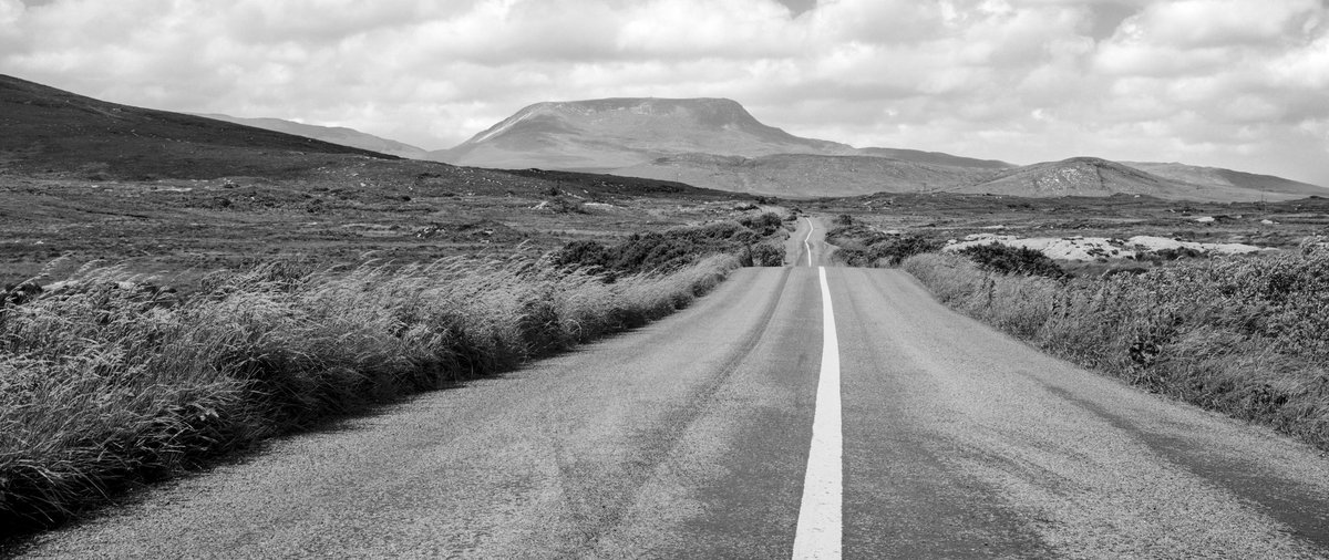 Road to #Muckish. 
<a href="/govisitdonegal/">Donegal Tourism</a> 
#landscape 
#roadtrip
#Donegal