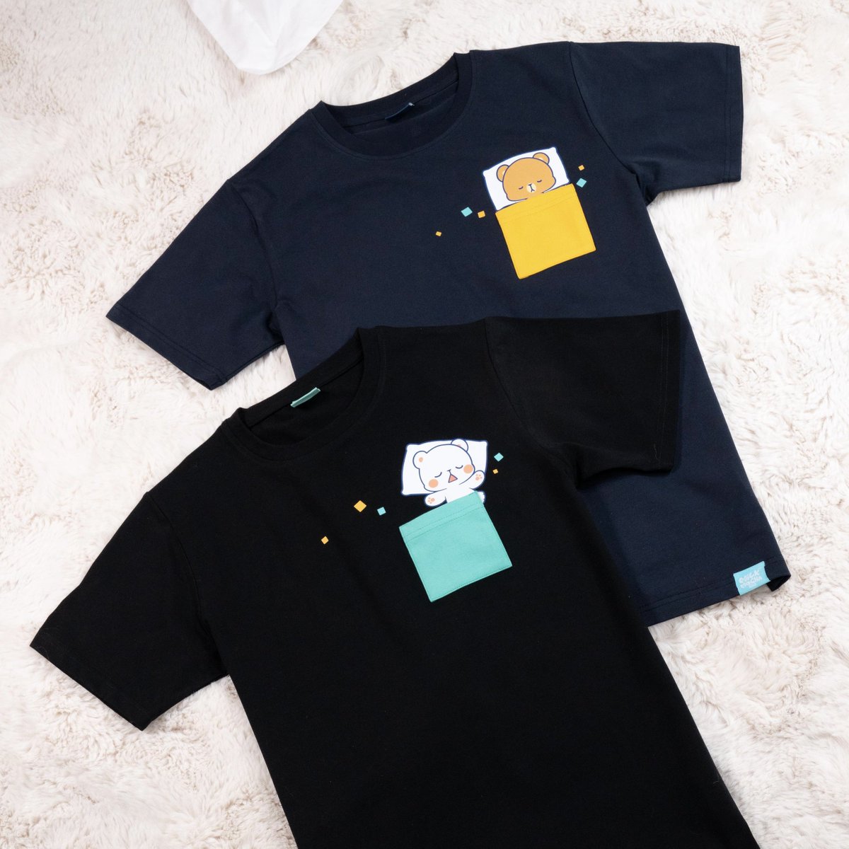 milkmochashop's tweet image. Who's napping in your pocket? NEW Sleeping Pocket T-Shirts are heading to Anime Expo! 🛌
Visit us at Booth WH-600, Entertainment Hall!