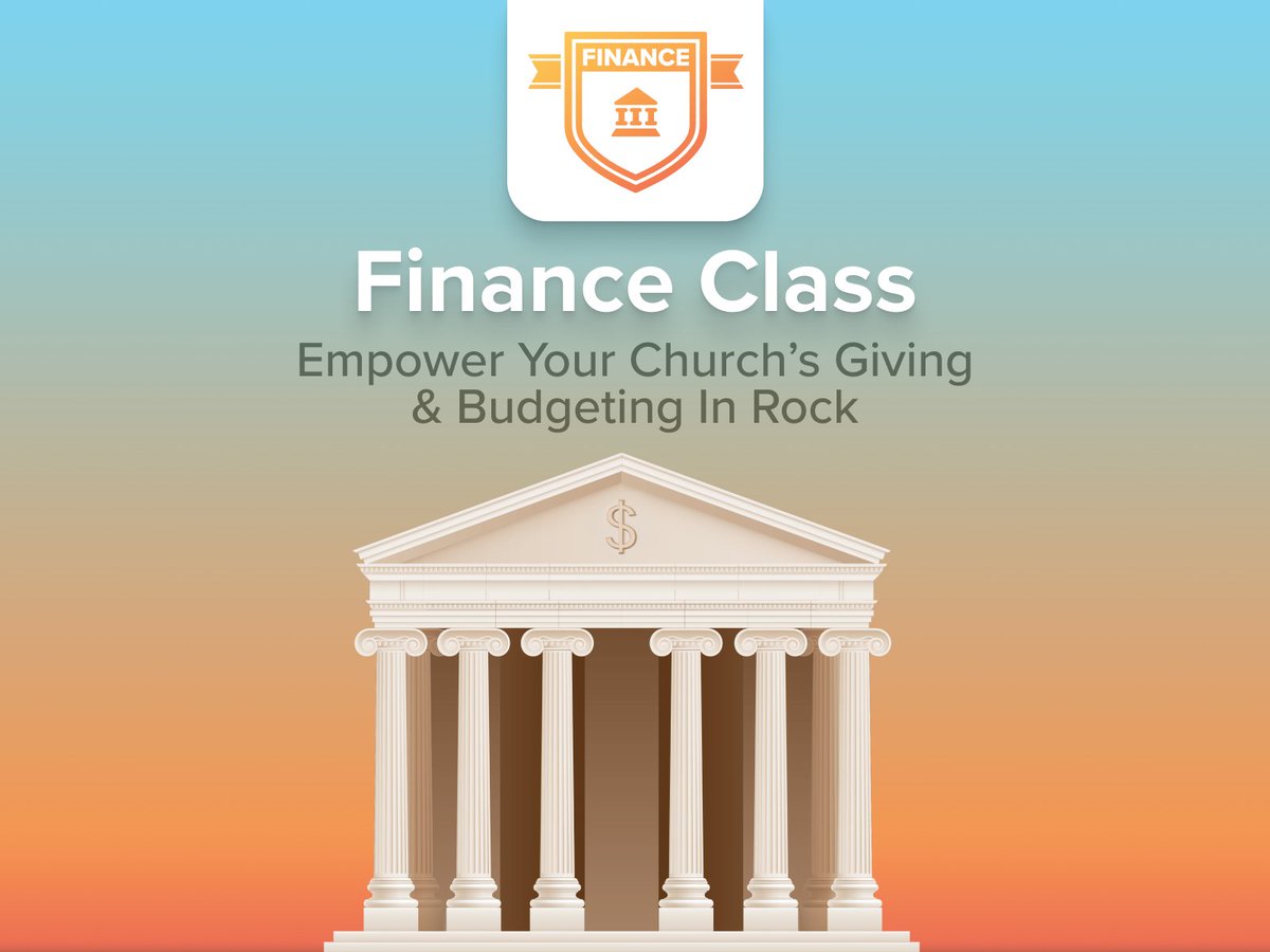 RockRMS's tweet image. If you&apos;re part of your church&apos;s Finance team and want to deepen your understanding of Rock, this class is for you! Join us August 26–27 for a two-day, hands-on virtual experience led by a Spark trainer.

Register today! rockrms.com/finance_xsocial

#FinanceClass