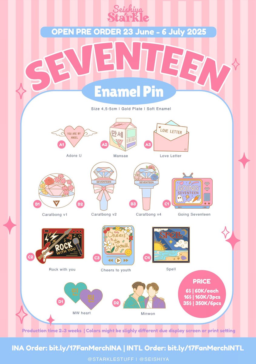 dividedfor's tweet photo. [🇲🇾MY GO] SVT Fanmerch PO by 
starklestuff @seishiya

💰RM3~RM20
📆~6 July, 6pm   
 
➡️ https://t.co/cfKg3o85Zq

#dividedforGO https://t.co/JStuXhnCZq