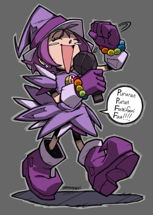 bomberbossart's tweet image. The Purple One
#おジャ魔女どれみ #ojamajodoremi #magicaldoremi
