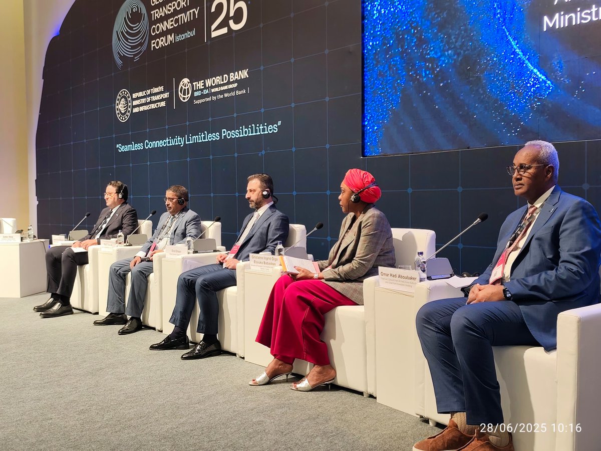 dpfza's tweet image. This morning, Chairman participated as a panelist in the High-Level Panel titled &quot;Unlocking Africa’s Connectivity Potential&quot; at the Global Transport Connectivity Forum 2025, held under the theme &quot;Seamless Connectivity, Limitless Possibilities.&quot;

Moderated by Mr. Zafer Ateş,…