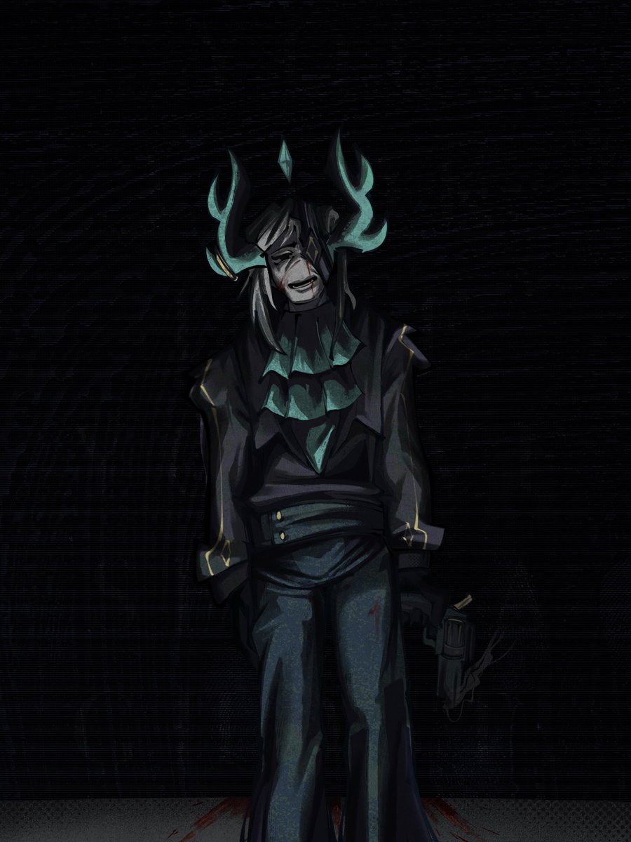 reveriedYue's tweet image. ghost #phighting #phightingart