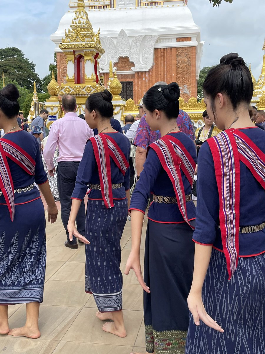 Thanks <a href="/MFAThai/">กระทรวงการต่างประเทศ | MFA of Thailand</a> for organising a great study tour for the diplomatic corps in Sakon Nakhon and Nakhon Phanom provinces which provided a good opportunity to discover cultural traditions and crafts as well as important heritage sites in Northeastern #Thailand.