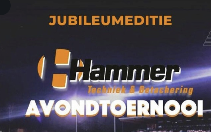 ExcelsiLadys bij de meiden en Chungus FC bij de heren gingen er met de bekers vandoor tijdens de 5e editie van het Hammer toernooi.

Dank aan de organisatie, de sponsoren Hammer, Stone Age, Bruins &amp; Smeijers, Europanel en alle vrijwilligers!