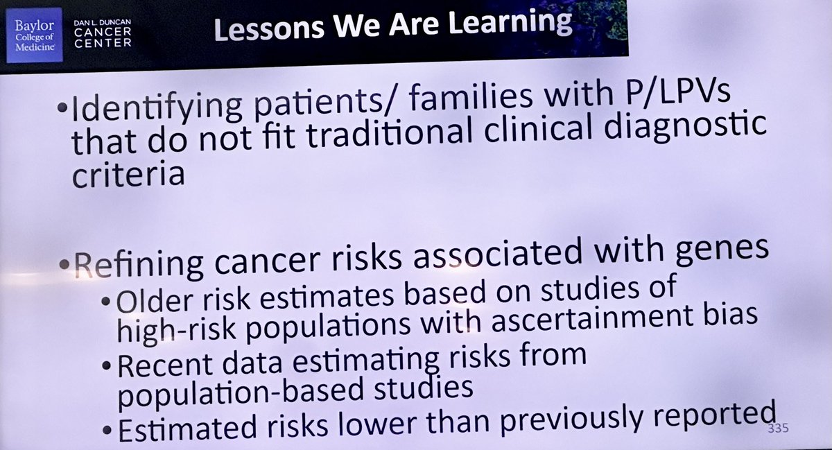 Ahmed Elkhanany (@elkhanany) on Twitter photo Our wonderful <a href="/BCMCancerCenter/">Dan L Duncan Comprehensive Cancer Center</a> Genetic Counselor Cathy Sullivan giving a thoughtful update on limitations of germ-line genetic testing #bcsm <a href="/BCMCME/">BCM Clinician Resources</a> <a href="/BCM_CancerEd/">BCMCancerEd</a> Our wonderful <a href="/BCMCancerCenter/">Dan L Duncan Comprehensive Cancer Center</a> Genetic Counselor Cathy Sullivan giving a thoughtful update on limitations of germ-line genetic testing #bcsm <a href="/BCMCME/">BCM Clinician Resources</a> <a href="/BCM_CancerEd/">BCMCancerEd</a>