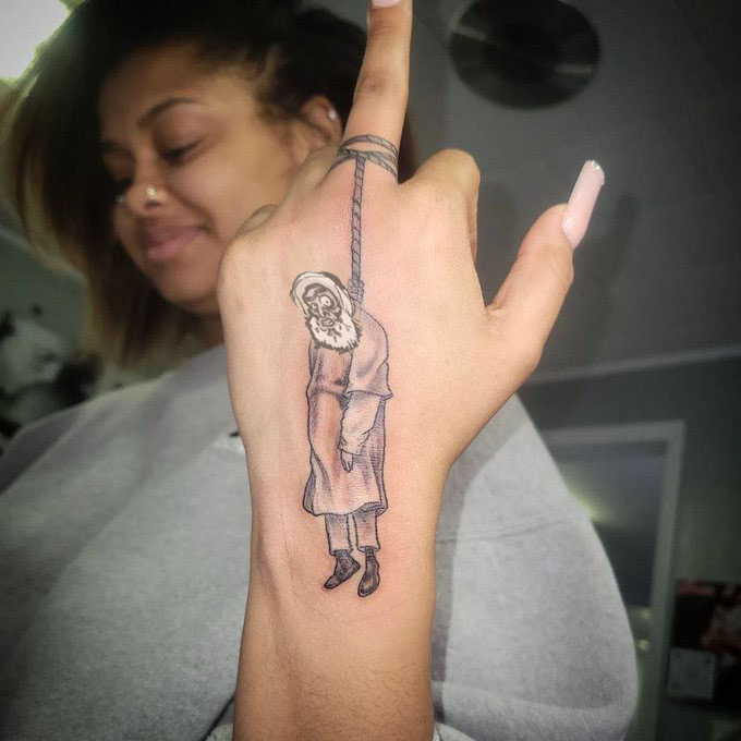 Nice tattoo.
