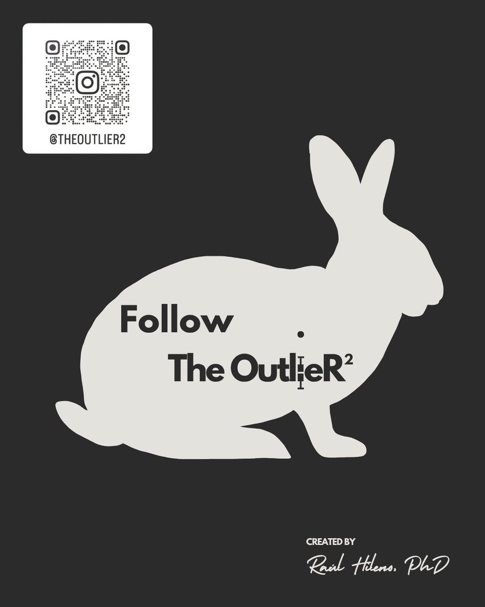 rhileno13's tweet photo. Follow @theoutlier2 on Instagram. Created by Raúl Hileno, PhD.
#research #researcher #phd #phdstudent #phdlife #datascience #datascientist #statistics #stats #statisticalanalysis #dataanalysis #quantitativeanalysis #regression #linearregression #stata #r #rstudio #python https://t.co/ZyobSgmJ2y
